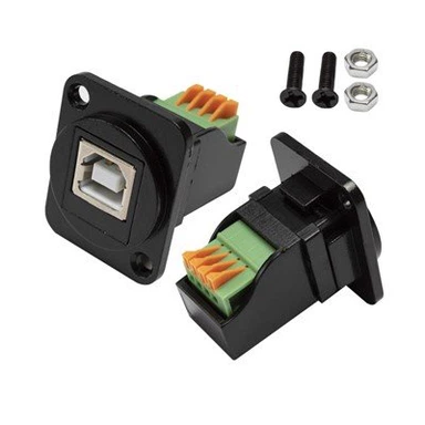 D-Type Module USB 2.0 Type B Female To Terminal Block