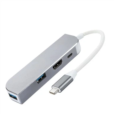 USB C To 2 Ports Hub with HDMI