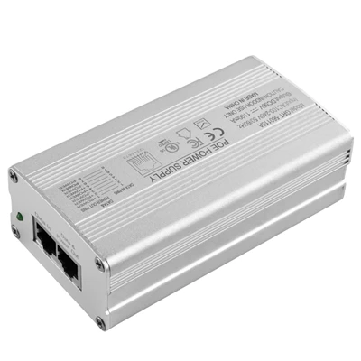 60W Passive POE Injector RJ45 Wifi Adapter For CCTV Security Camera VOIP Ethernet Switch Antenna