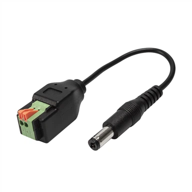 DC Power Plug Male To 2pin Terminal Block Adapter Cable