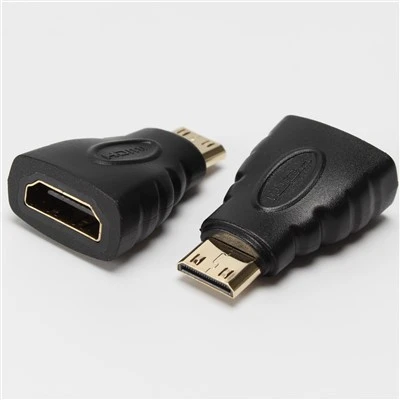 Mini HDMI® Male To HDMI Female Adapter