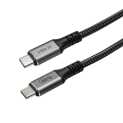 USB 4 Type-C Cable With 20Gbps Data Transmission, 8K 100W Charging Cable