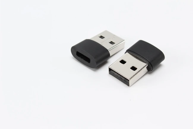 Type C Female To USB Male Converter Power Charger Cable Adapte