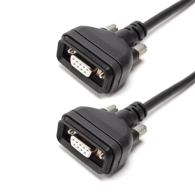 IP67 Waterproof RS232 D-sub 9pin Cable