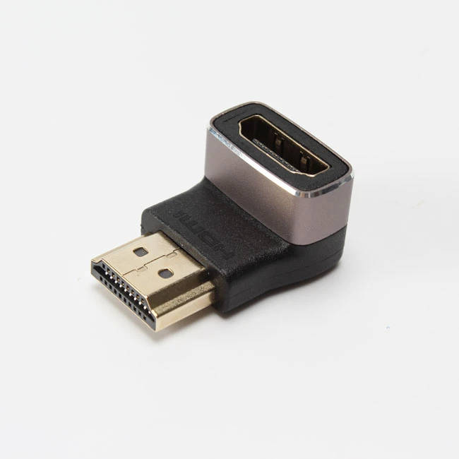 Gold Plated 270 Degree Angled HDMI® Male To Female Adapter
