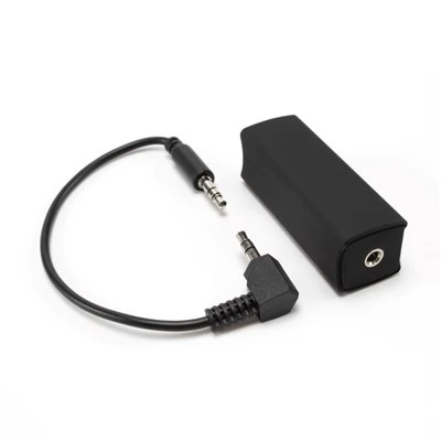 Ground Loop Noise Isolator With Angled 3.5mm Audio Cable