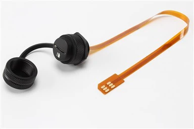 Waterproof Micro SIM Card To Micro SIM Connector FPC Cable