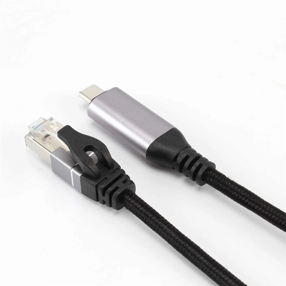 USB-C 3.1 To RJ45 Ethernet Cable
